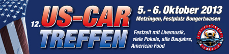 12. US-Car Treffen des American Car Club Reutlingen e.V. 5. und 6. Oktober 2013